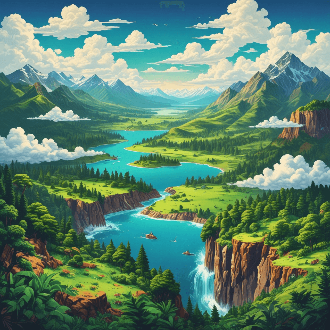 Wilderpeople Cloud Chase game banner