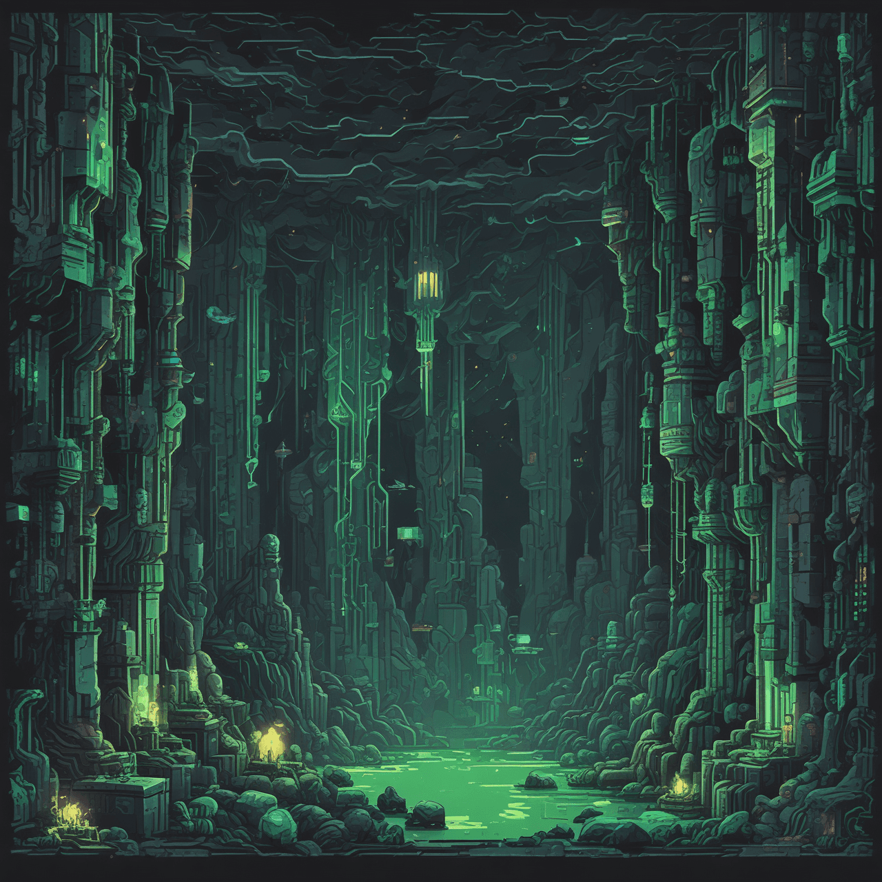 Conditional Caverns Run game banner