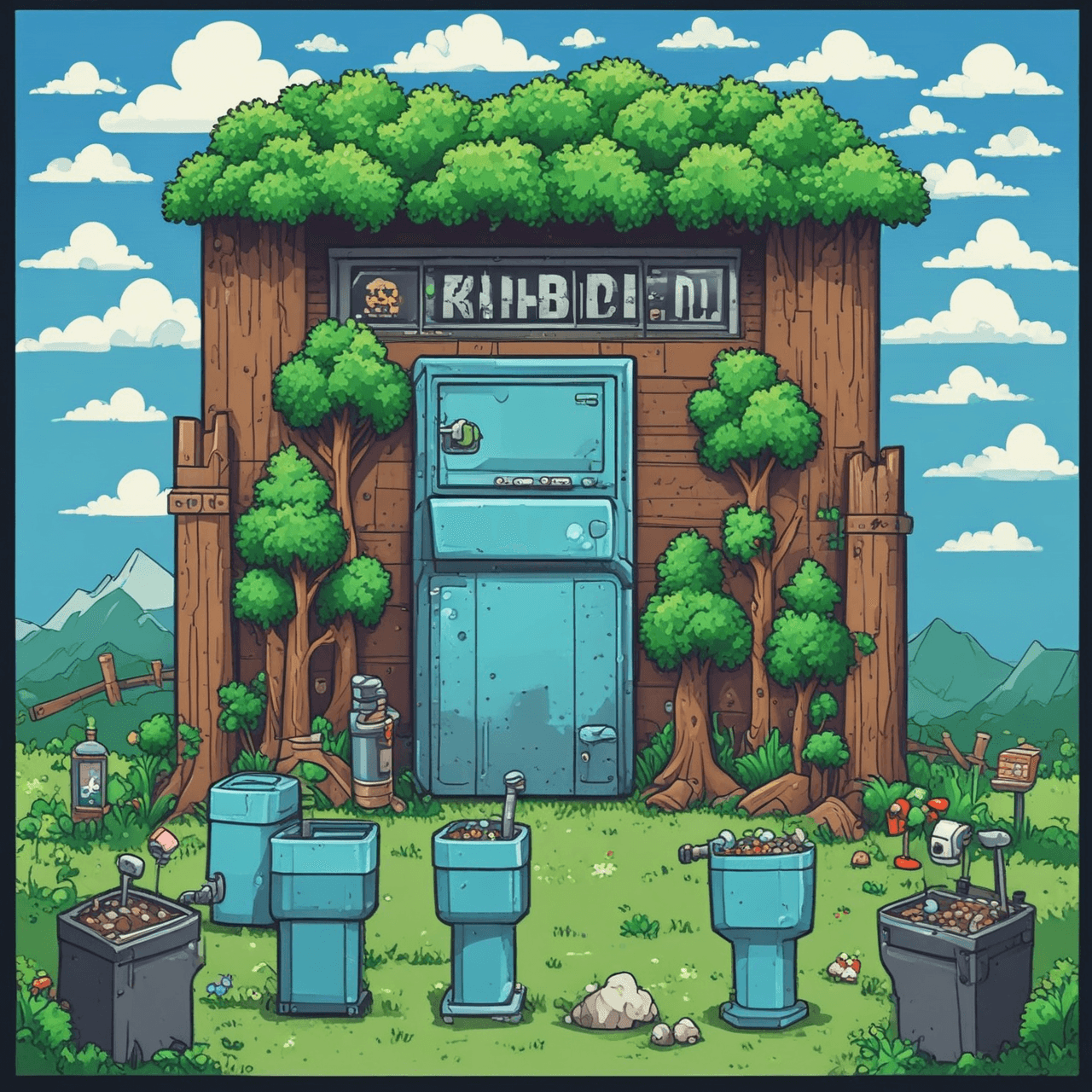 Skibidi Earth Day Challenge game banner