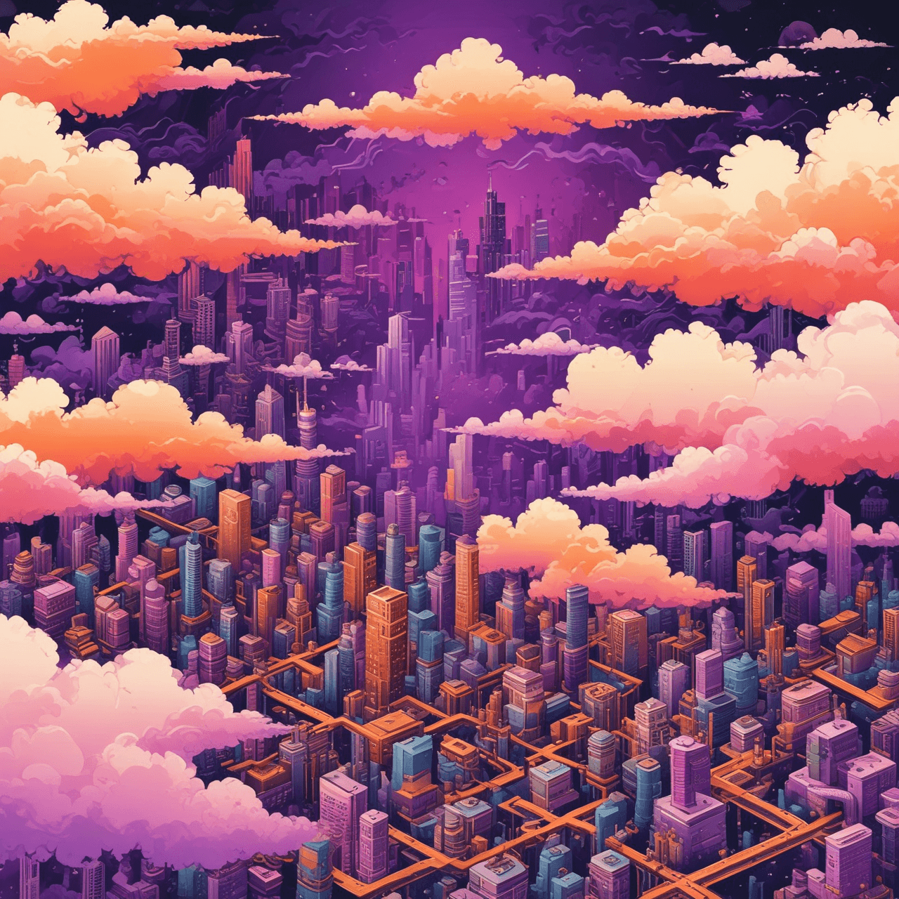 Math Cloud Bridge game banner