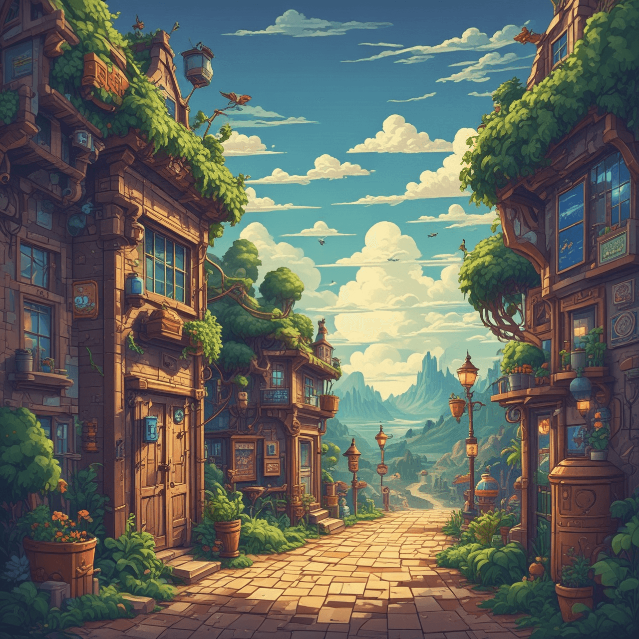 Dorfbrücken-Quiz game banner