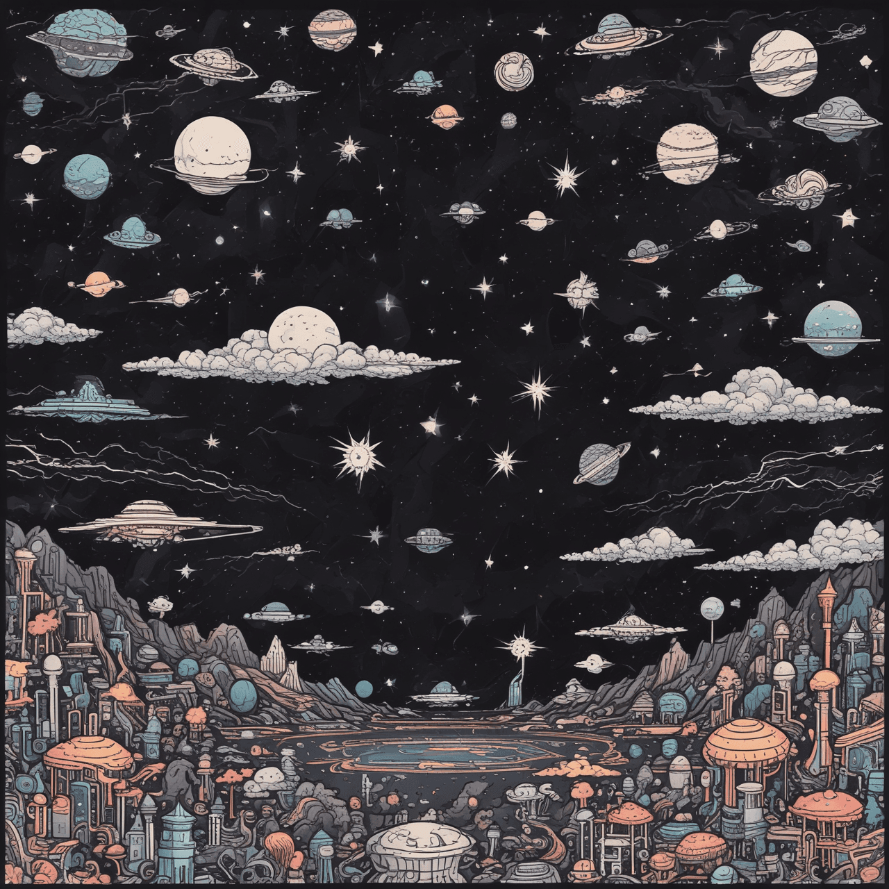 Cosmic Race game banner