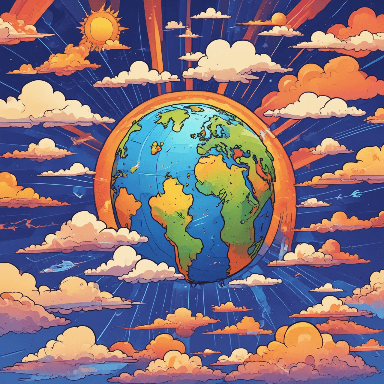 Heat Transfer Cloud Hop game banner