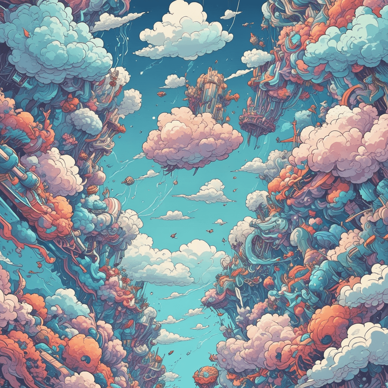 Cellular Cloud Bridge game banner