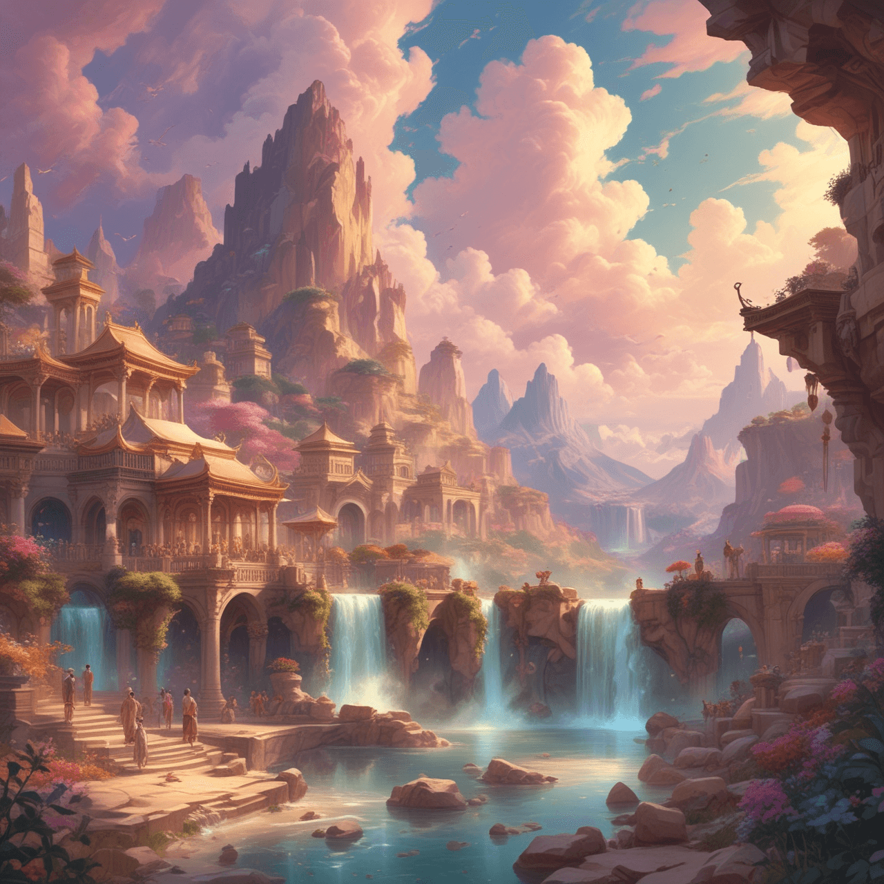 Celestial Market Run game banner