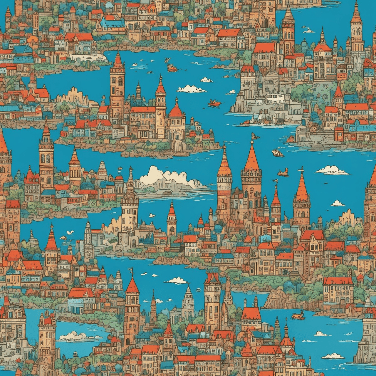 Wereldreis Quiz Runner game banner