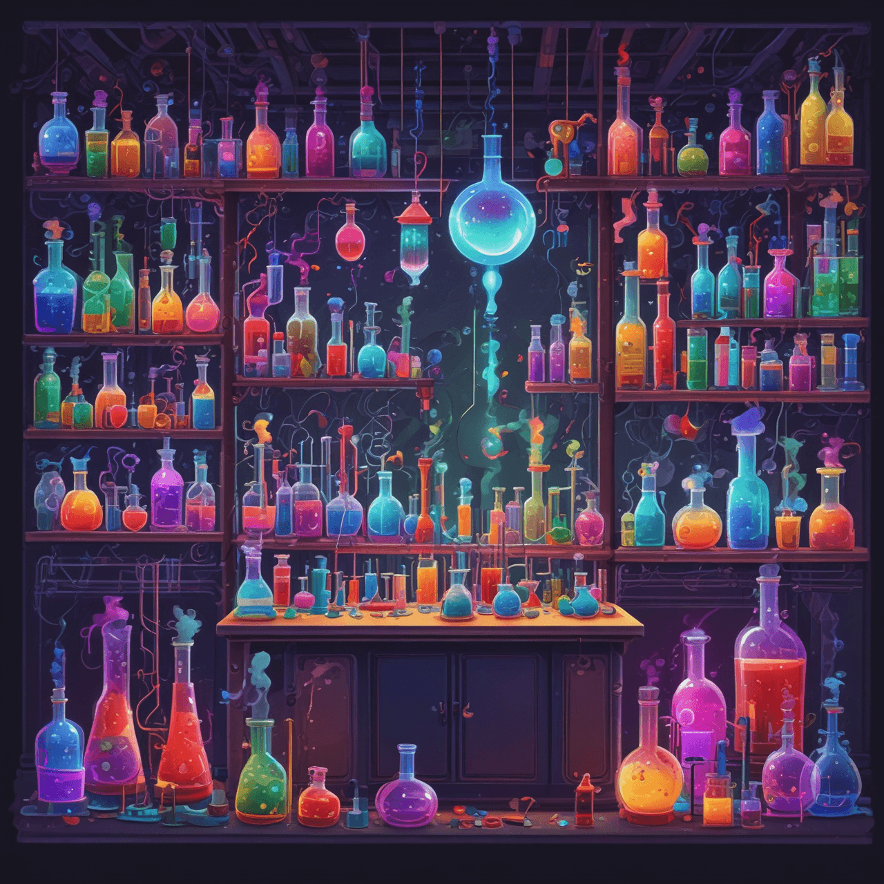 Jetpack Chemistry Adventure game banner