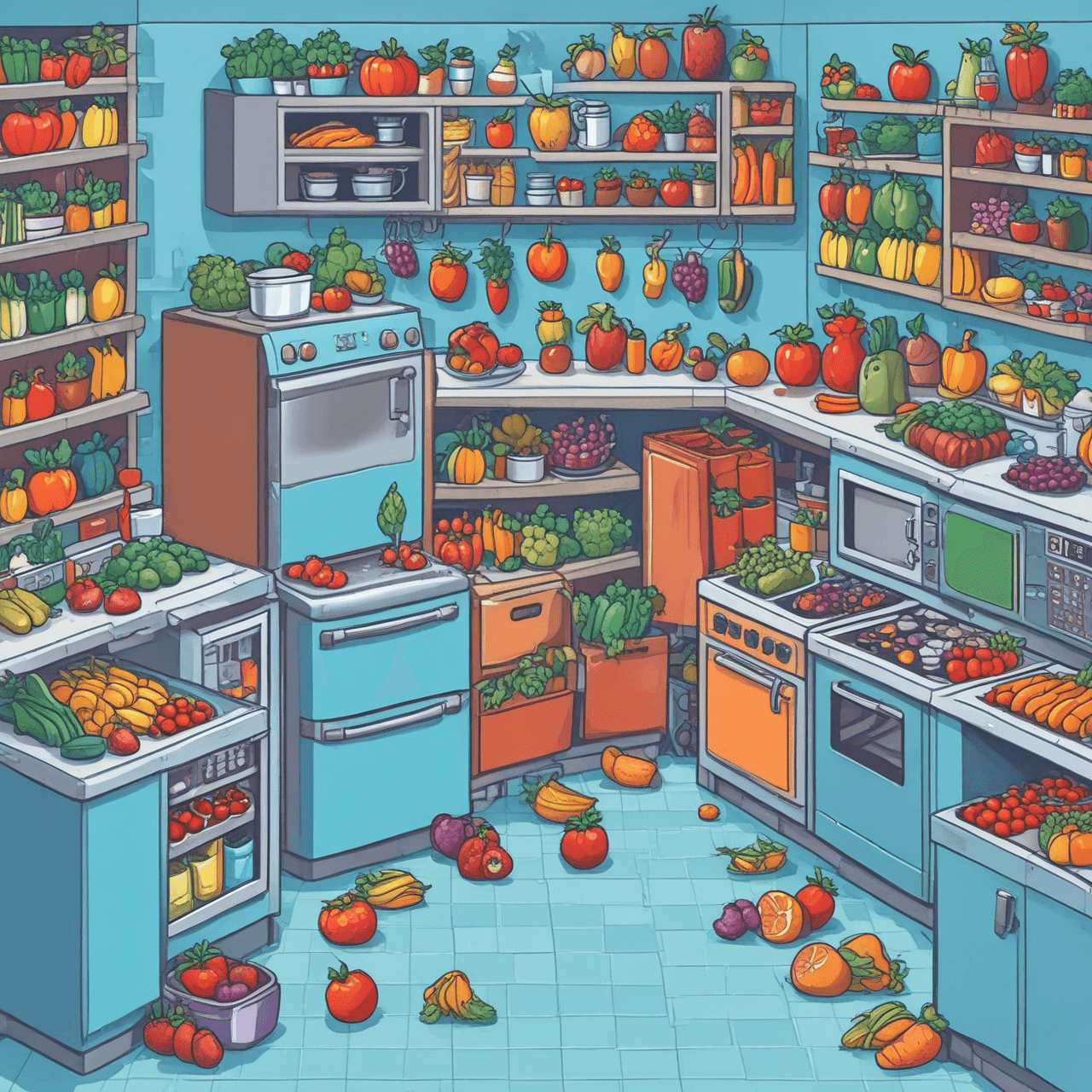 Kitchen Cleanliness Race game banner