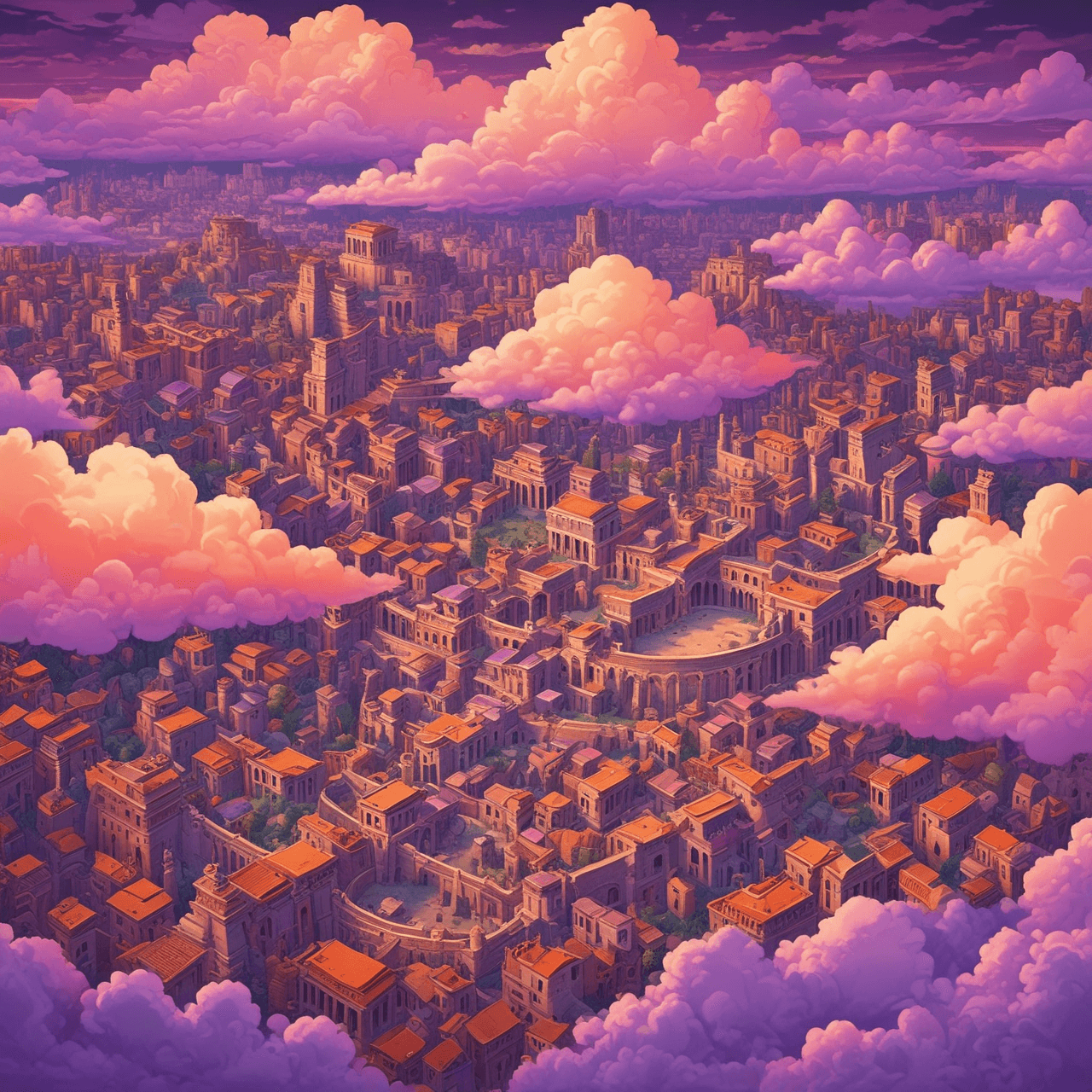 Roman Cloud Leap game banner