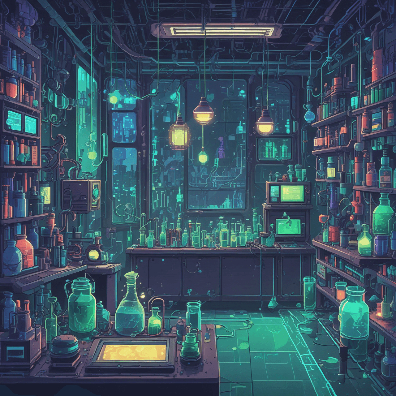 Molecule Jetpack Dash game banner