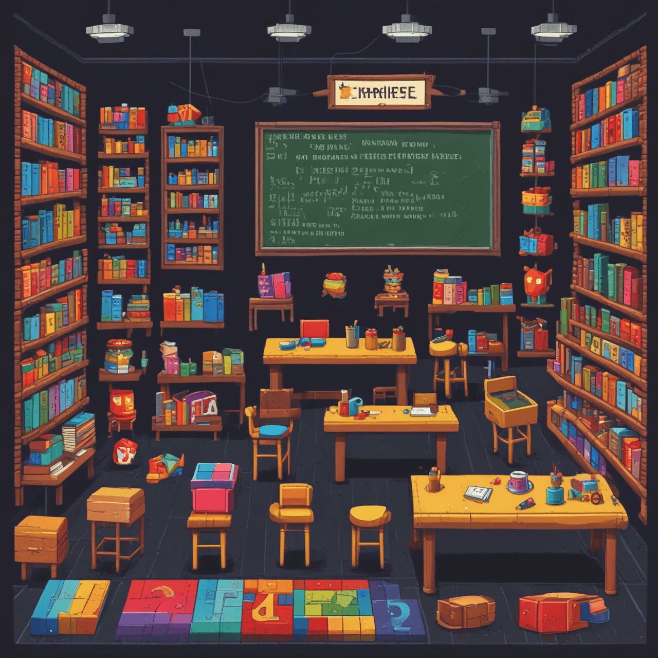 Gramática Jump game banner