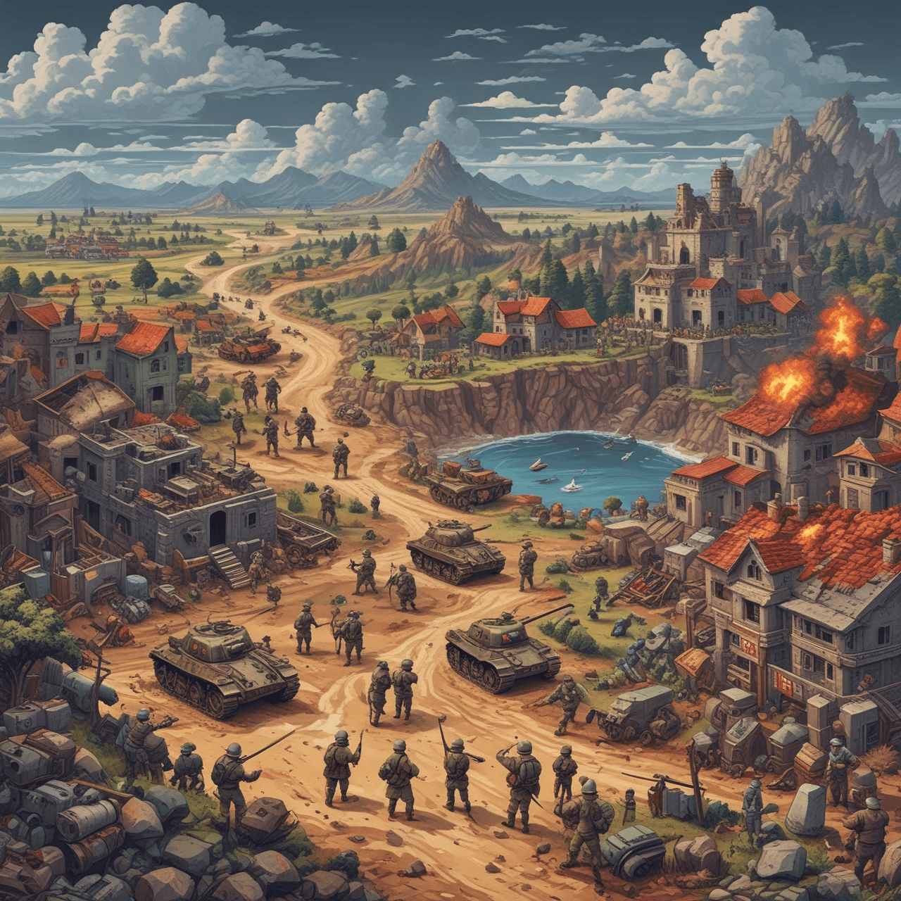 WW2 Frontline Quiz game banner