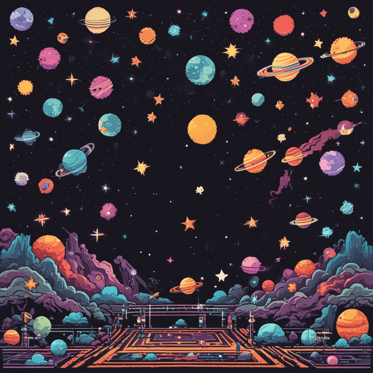 Math Space Jump game banner