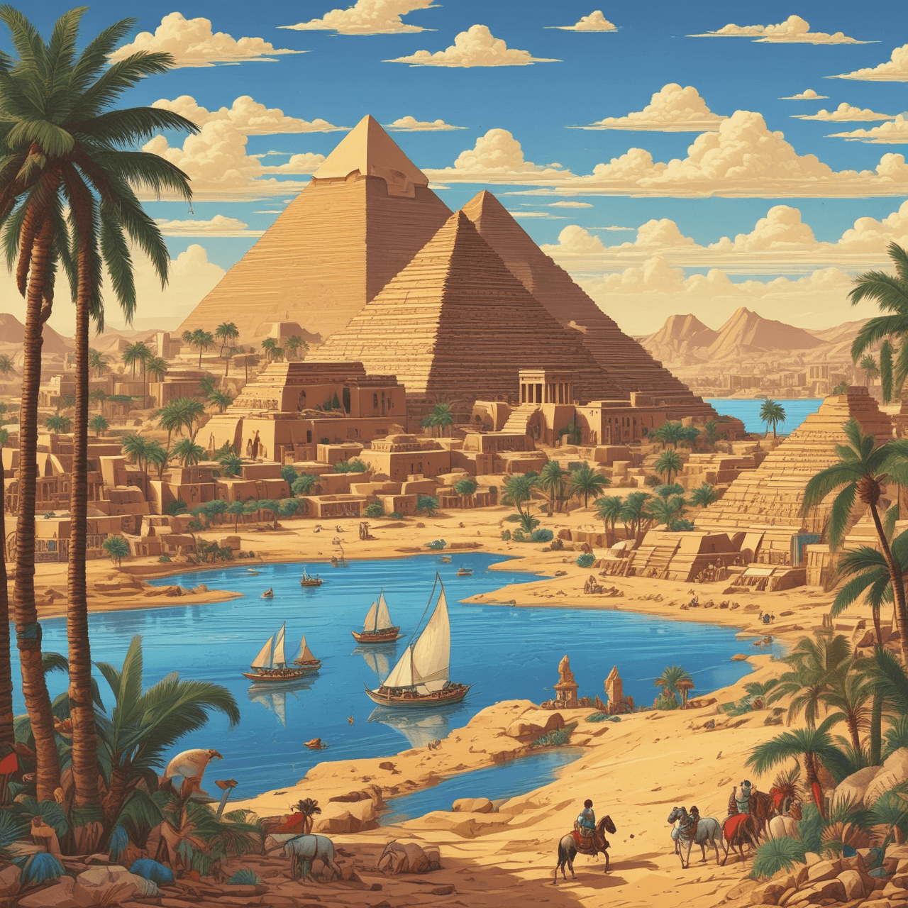 Jetpack Pharaoh Adventure game banner