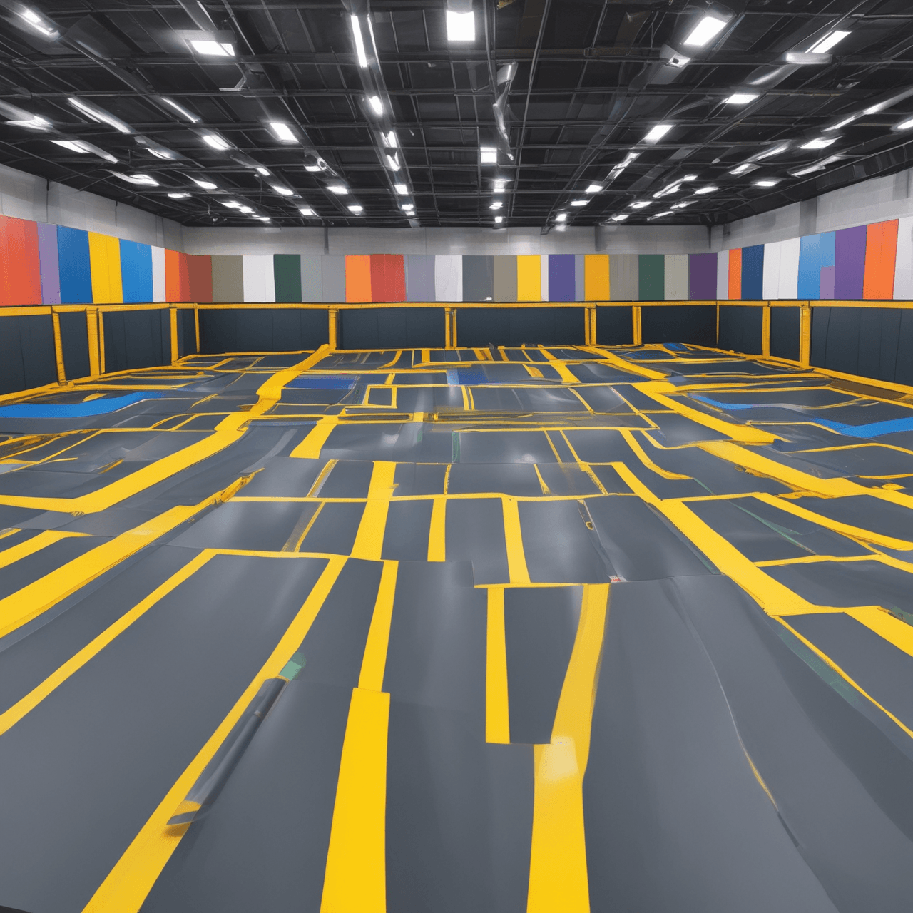 Trampoline City Run game banner