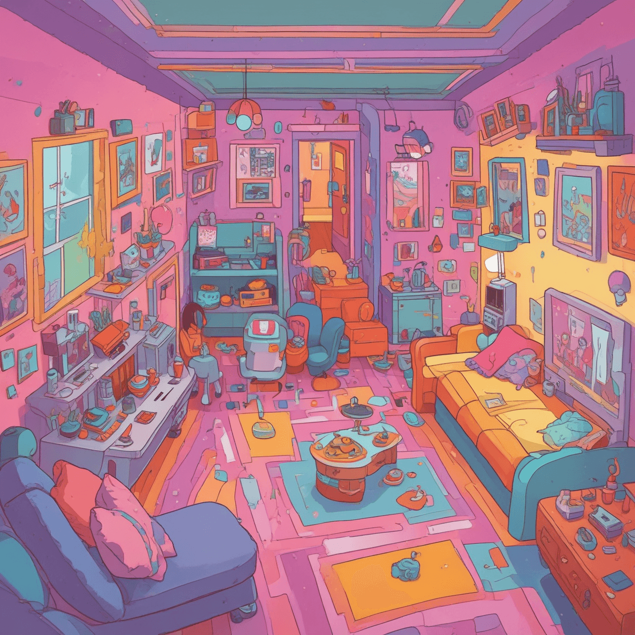 Aventura en el Hogar game banner