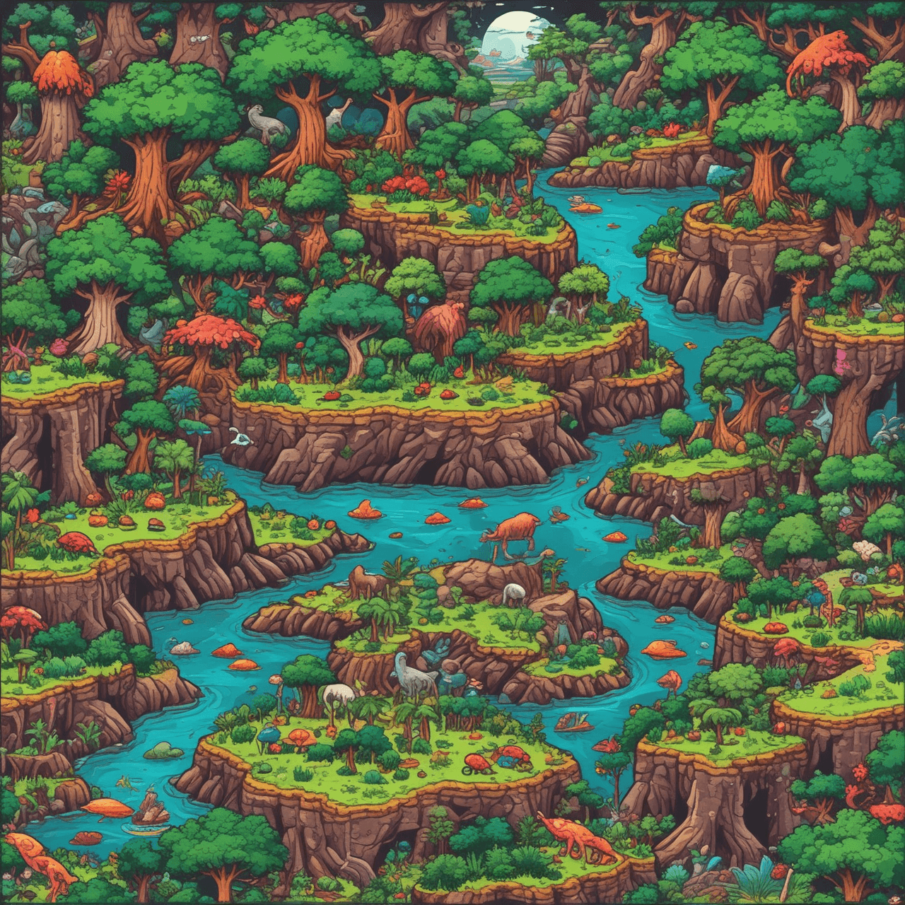 Aventura de Quiz en Jetpack: Ecosistemas game banner