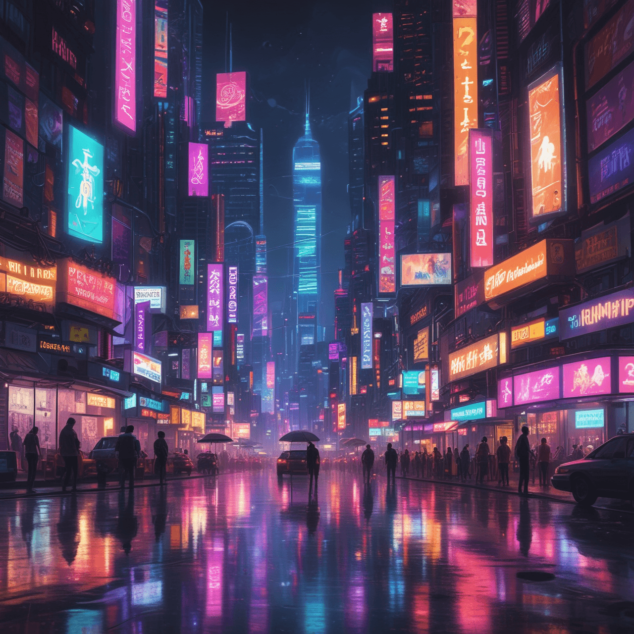 Neon Number Dash game banner