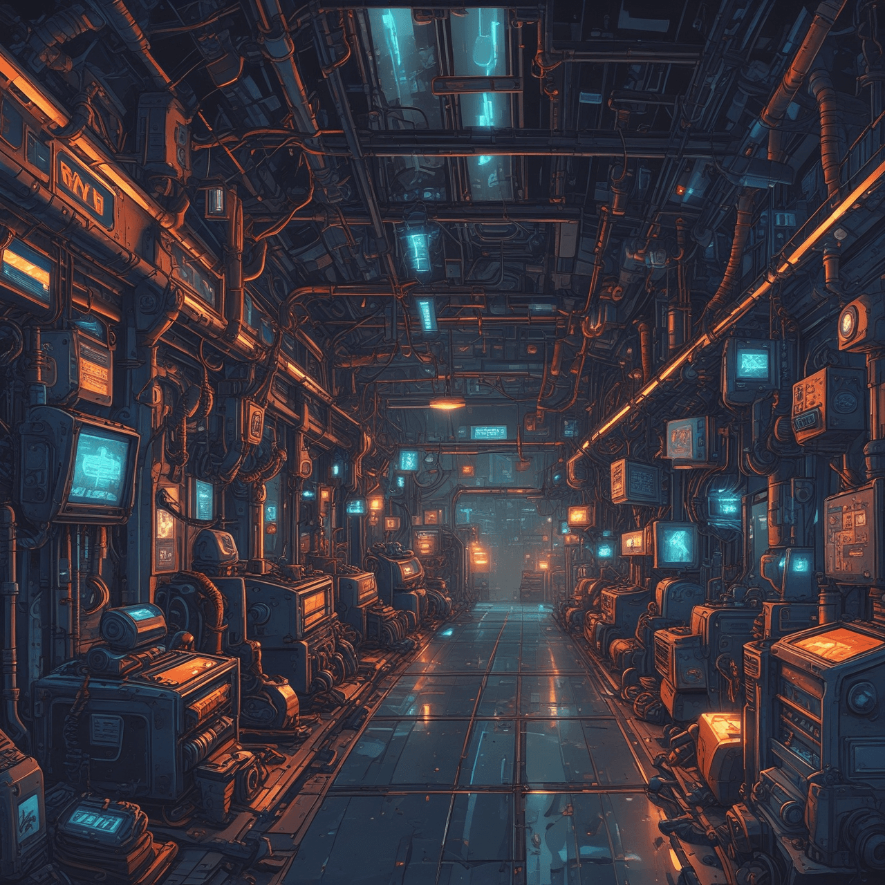 Industrial Runner game banner