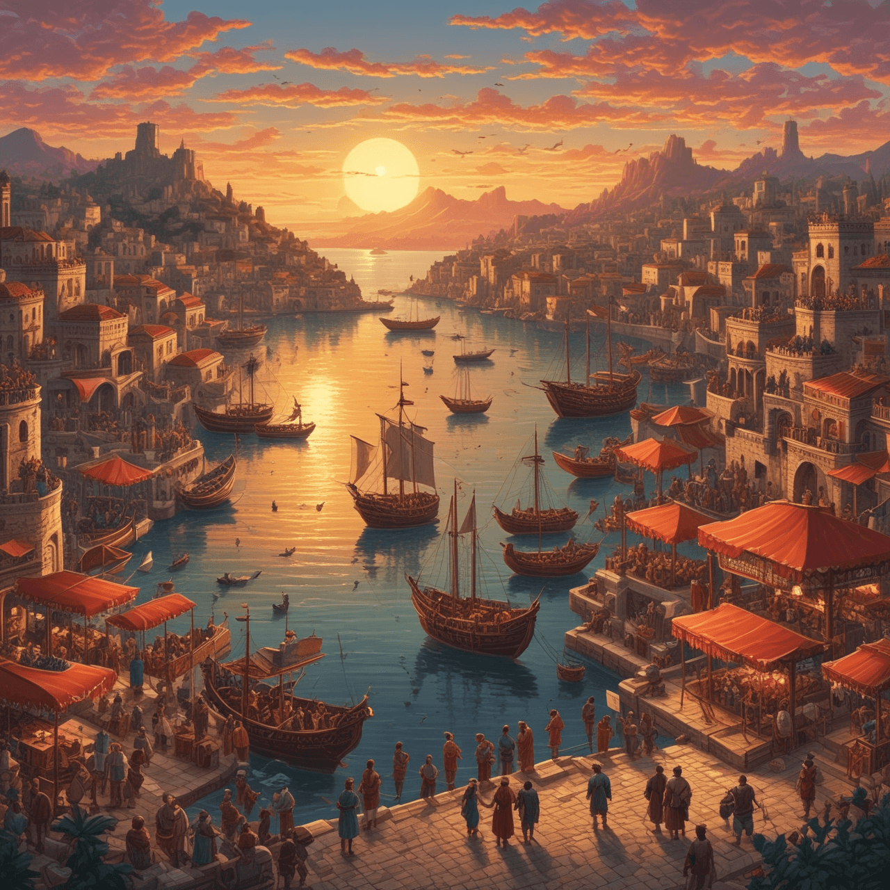 Course sur la Méditerranée Antique game banner