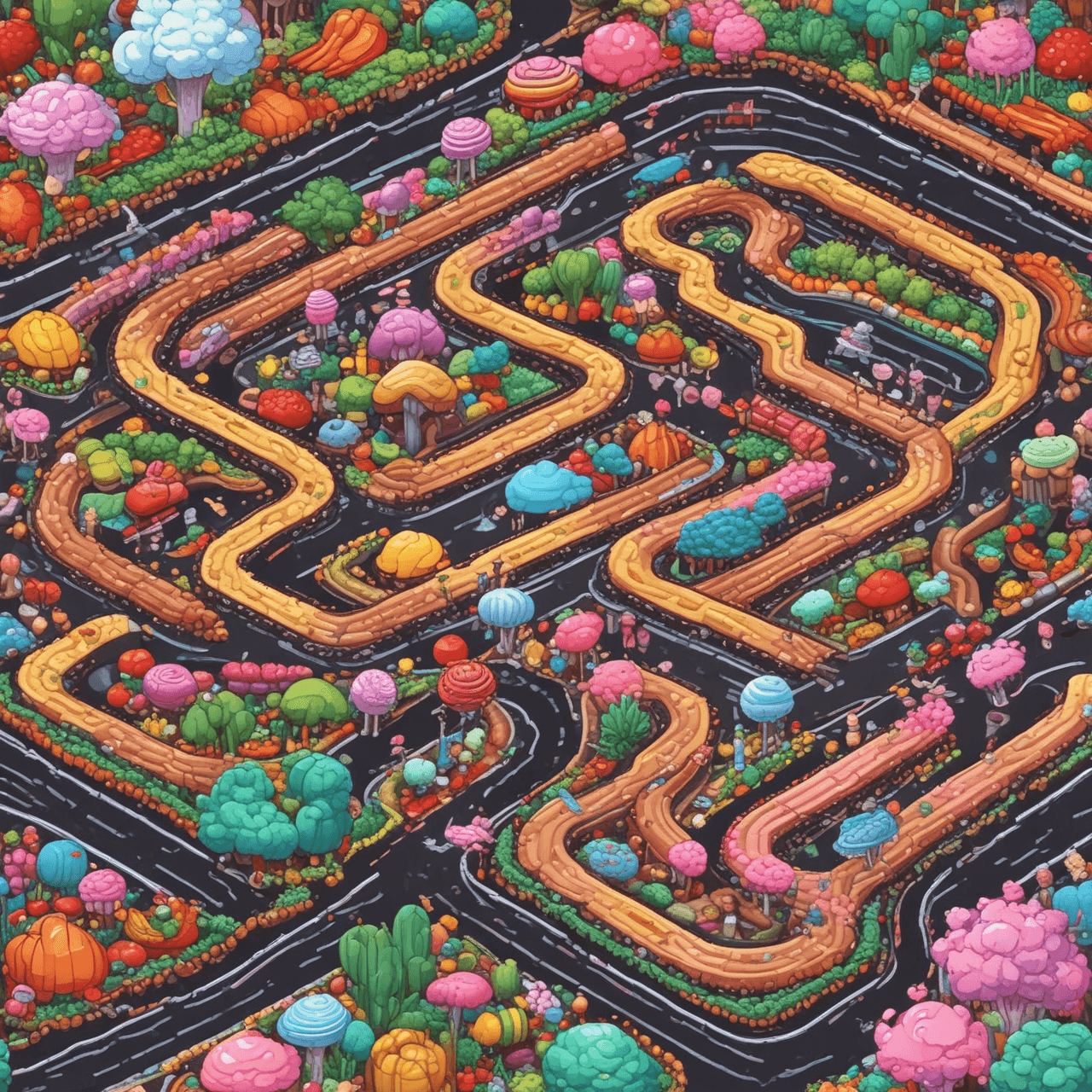 Food Frenzy Race game banner