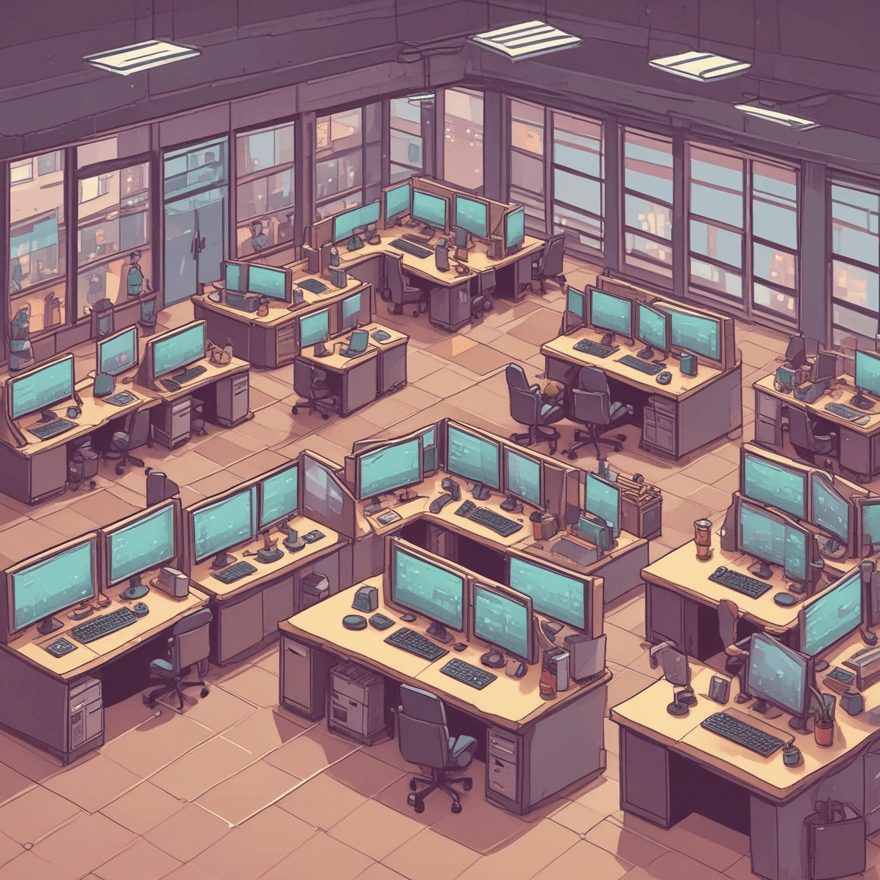 Business Prozess Quiz Defenders game banner