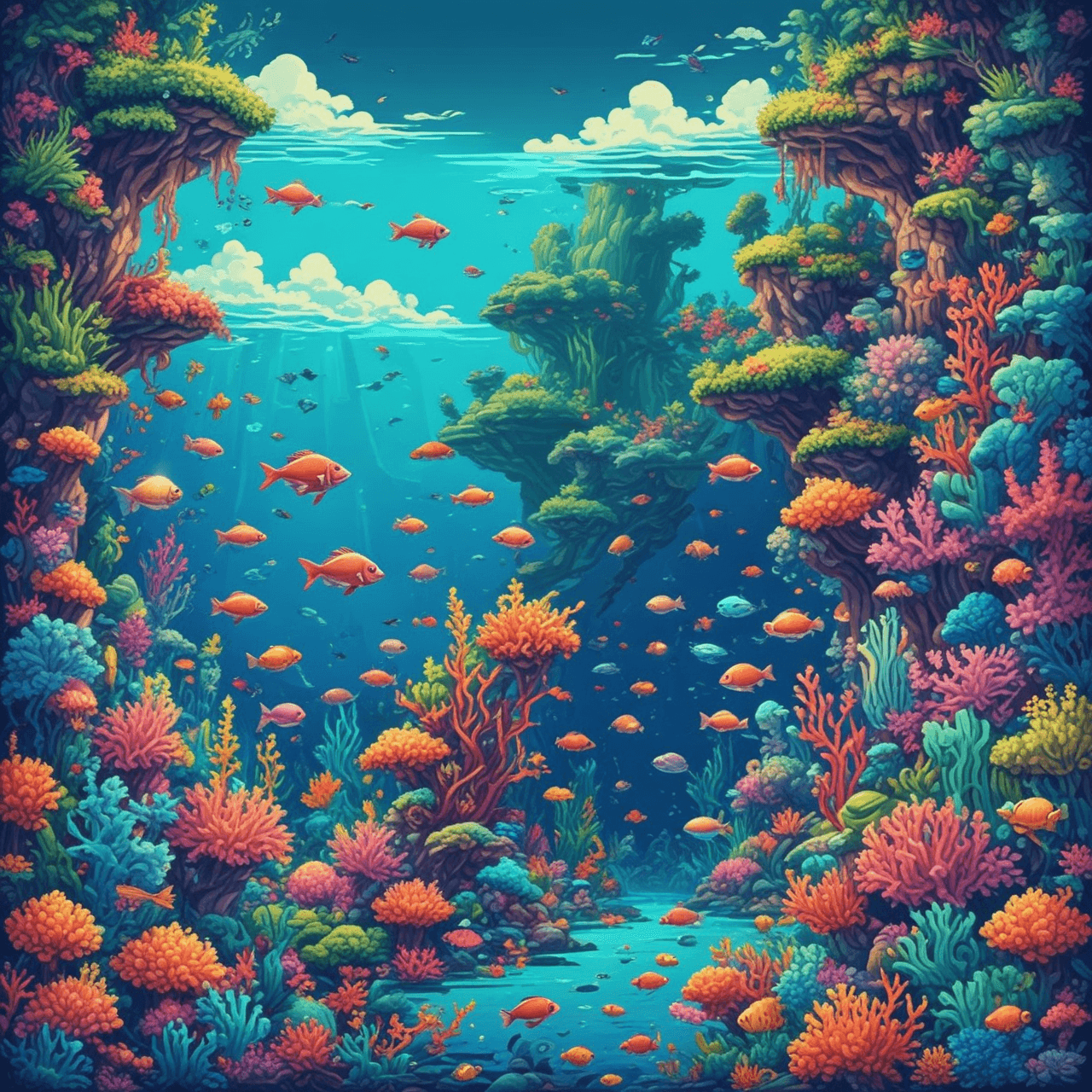 Fishy Tale Runner game banner