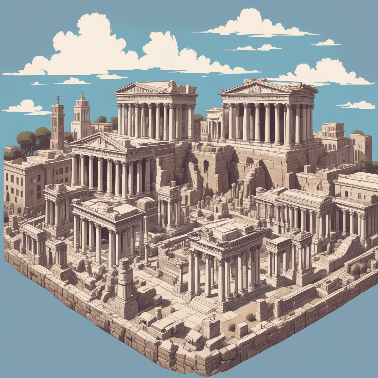 Roman Law Defenders game banner