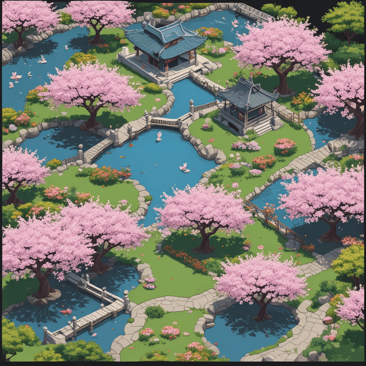 日本語 Cloud Bridge (Nihongo Cloud Bridge) game banner