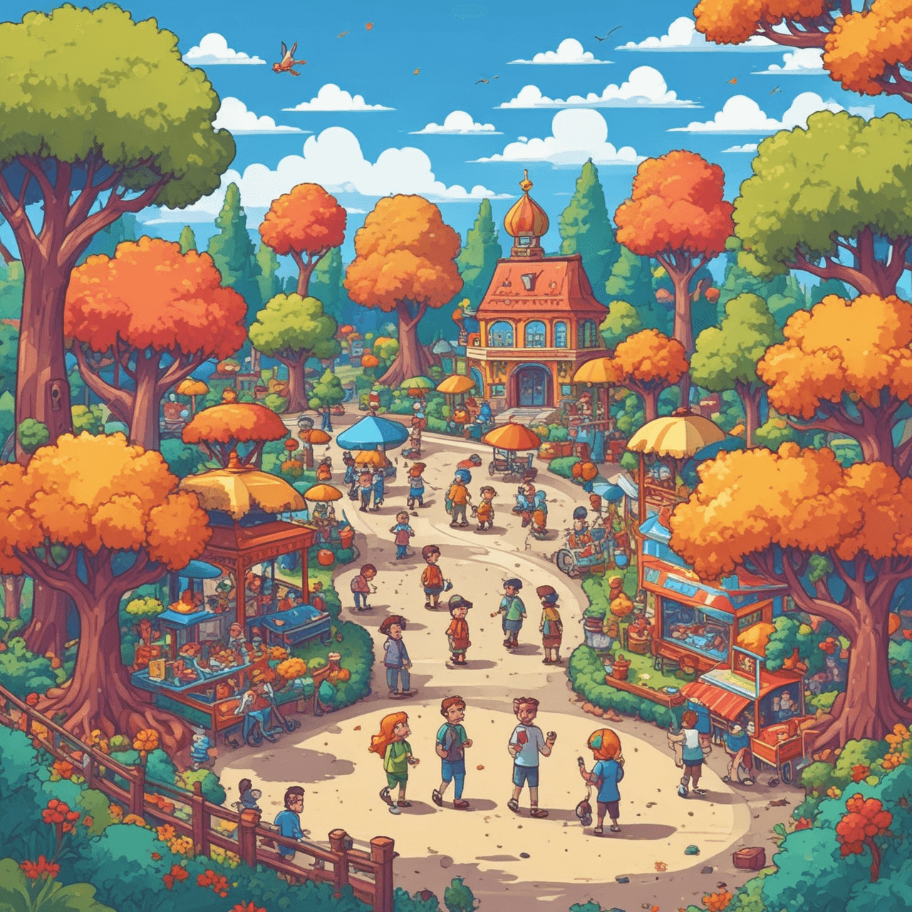 Friendship Fun Run game banner