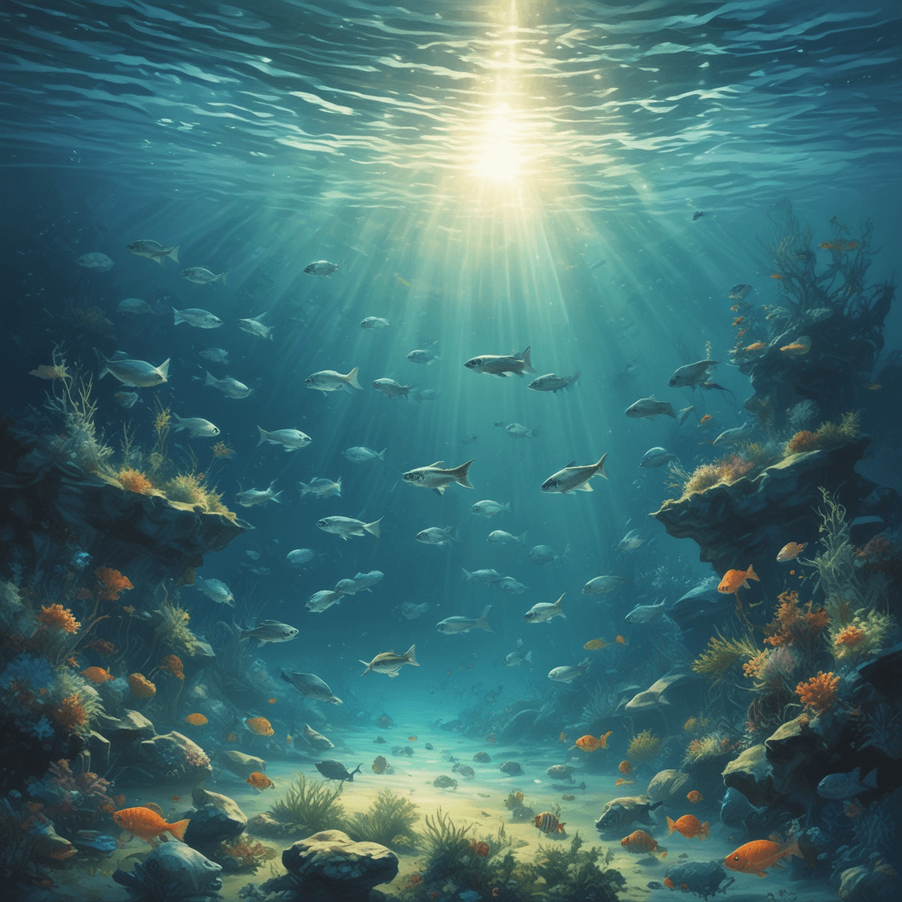 Ocean Jump game banner