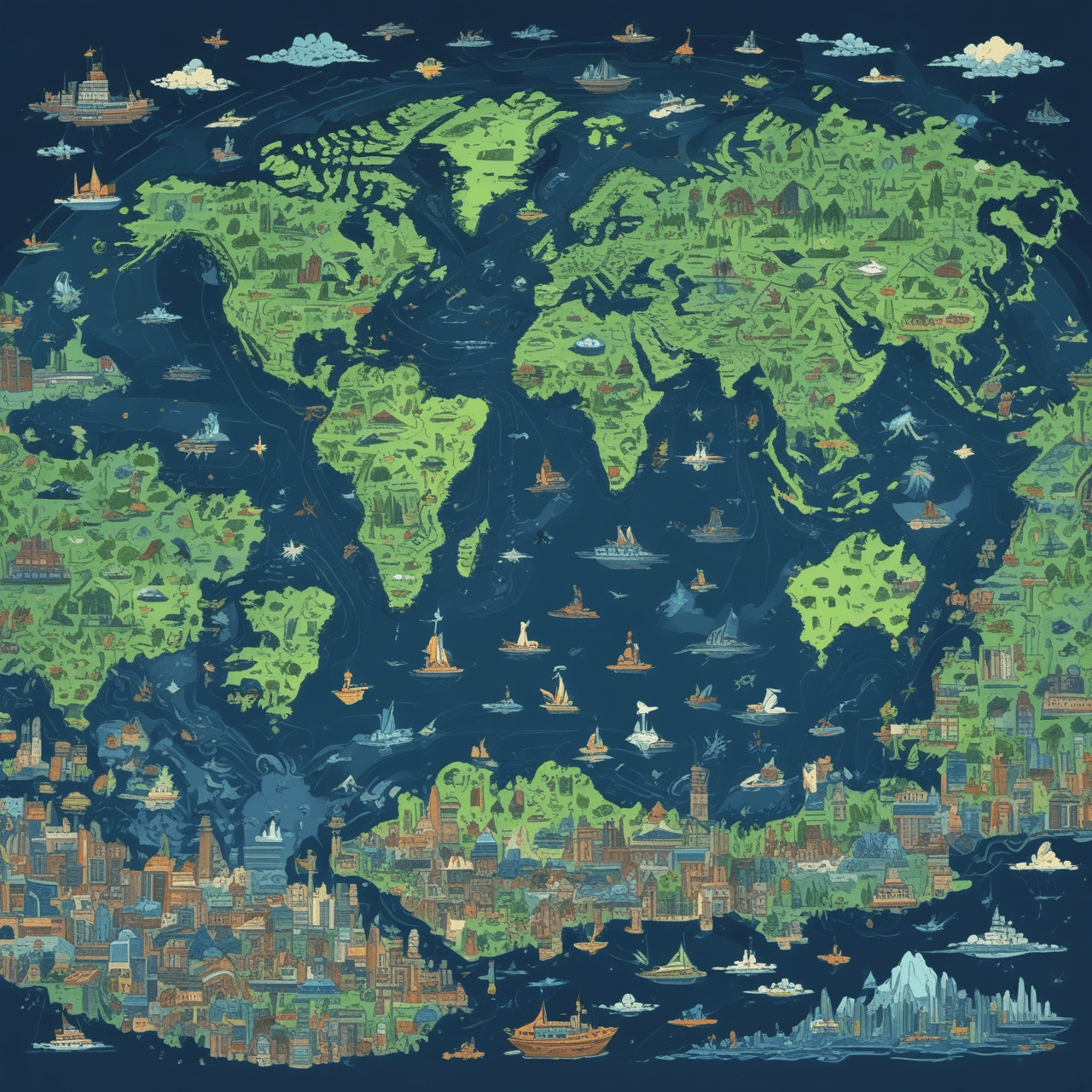 Global Trails Quiz game banner