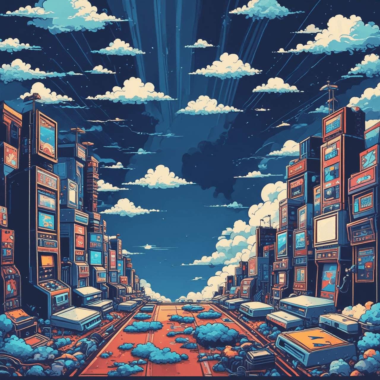 Code Cloud Bridge game banner