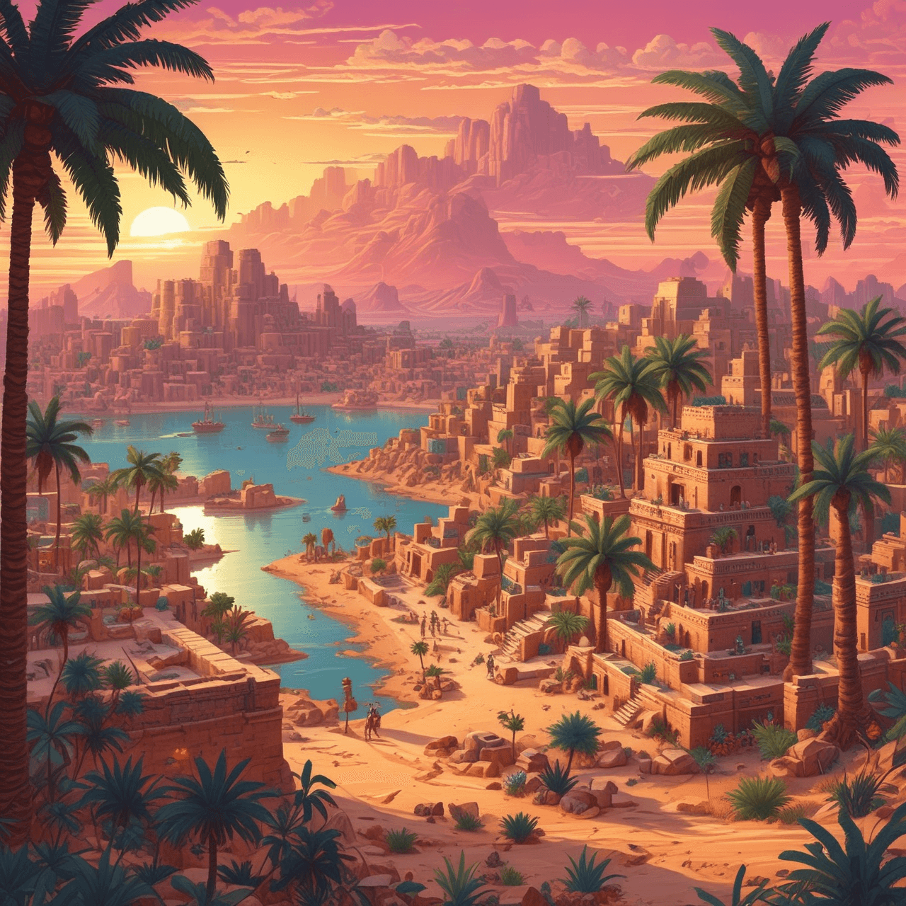 Mesopotamian Odyssey Quiz game banner