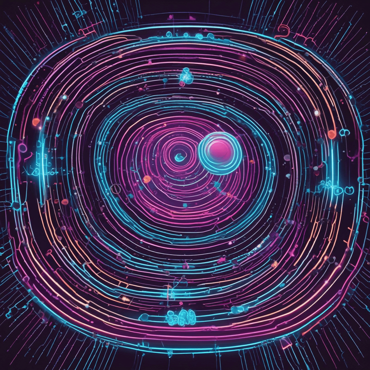 Atomic Orbit Runner game banner