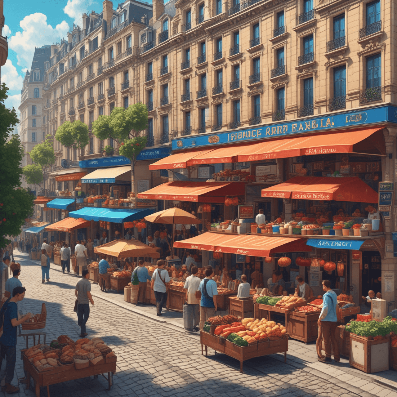 French Feast Runner game banner