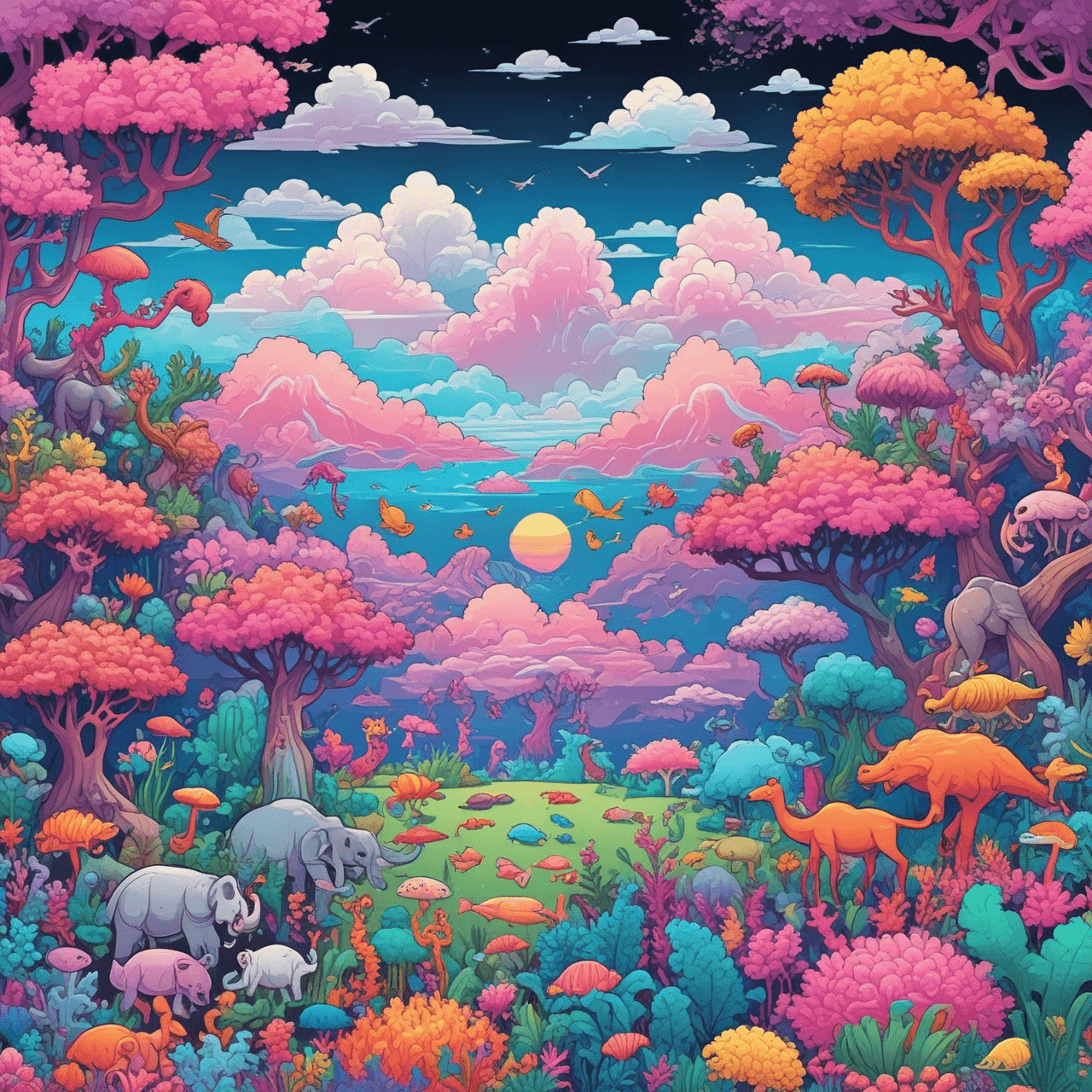 Зоологический мост game banner