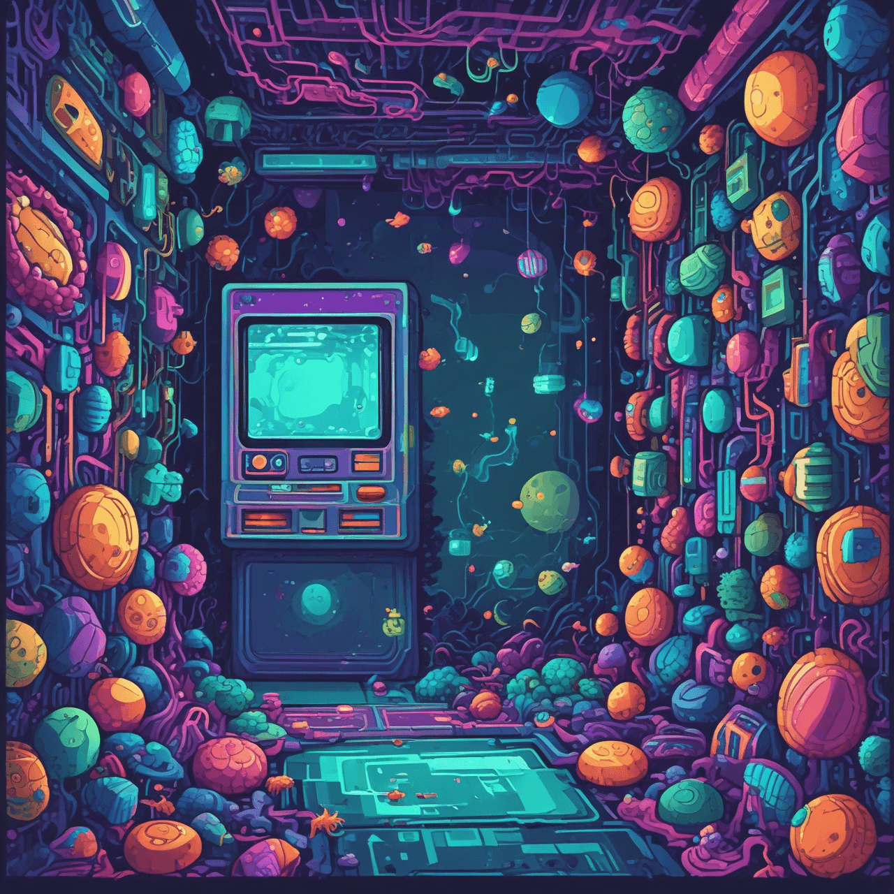 Mitochondria Marathon game banner