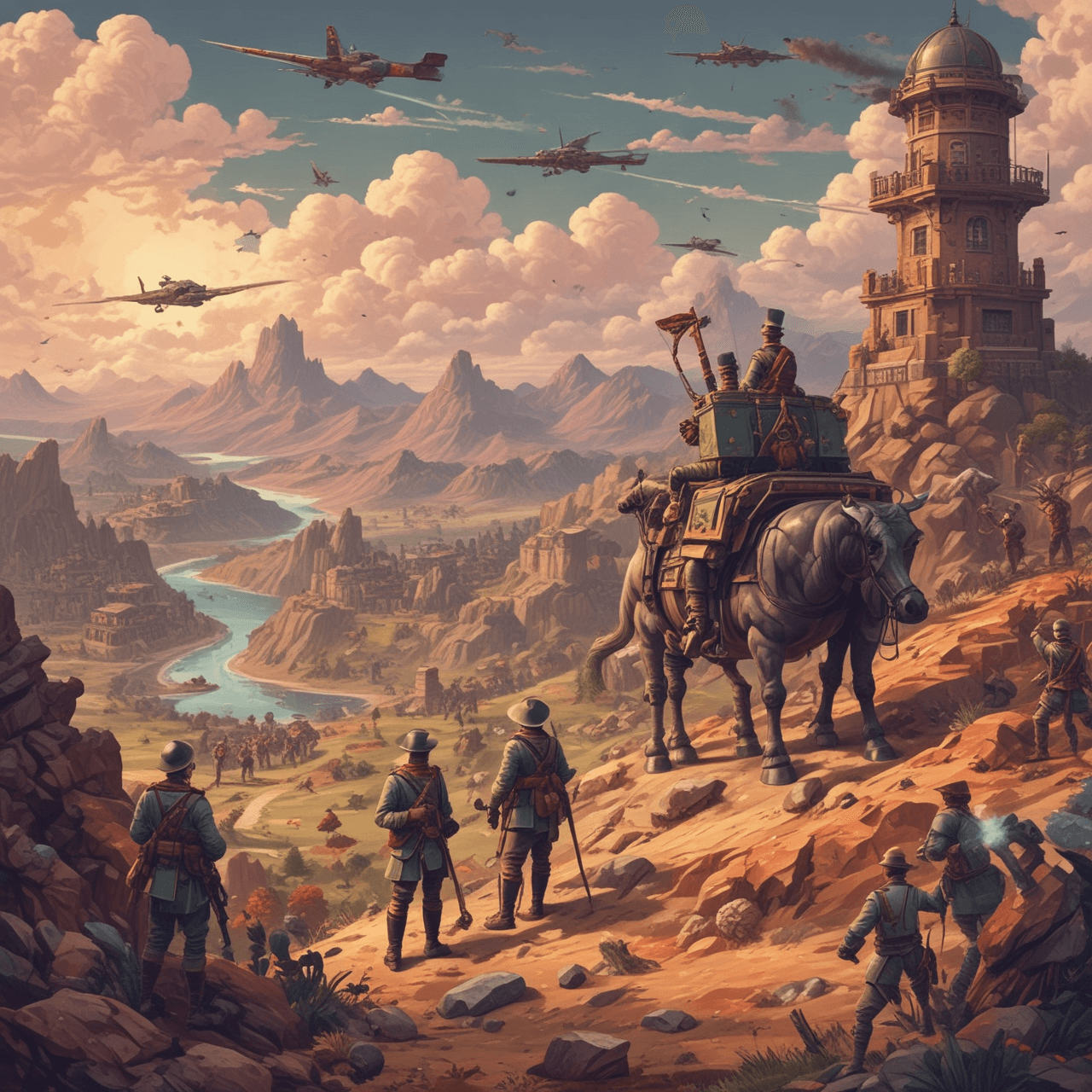 Dreißigjähriger Krieg Quizlauf game banner