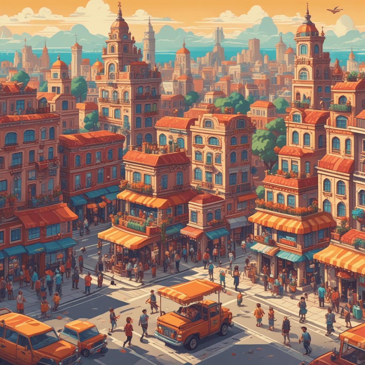 Spanish Jetpack Quiz game banner