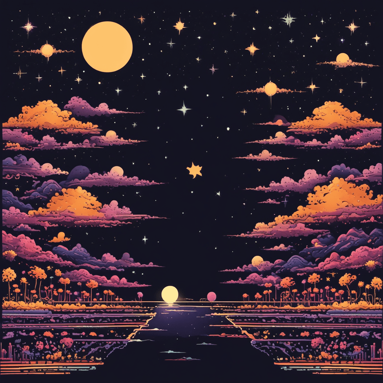 Celestial Cloud Hop game banner