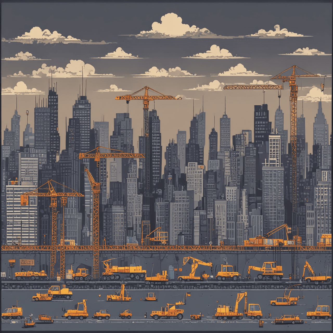 Statics City Run game banner