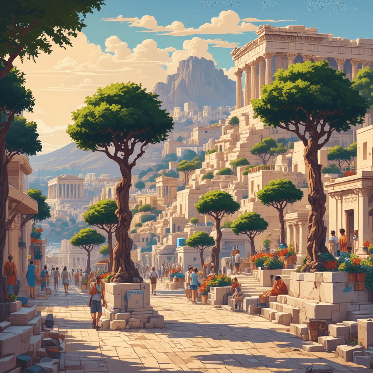 Athenian Democracy Run game banner