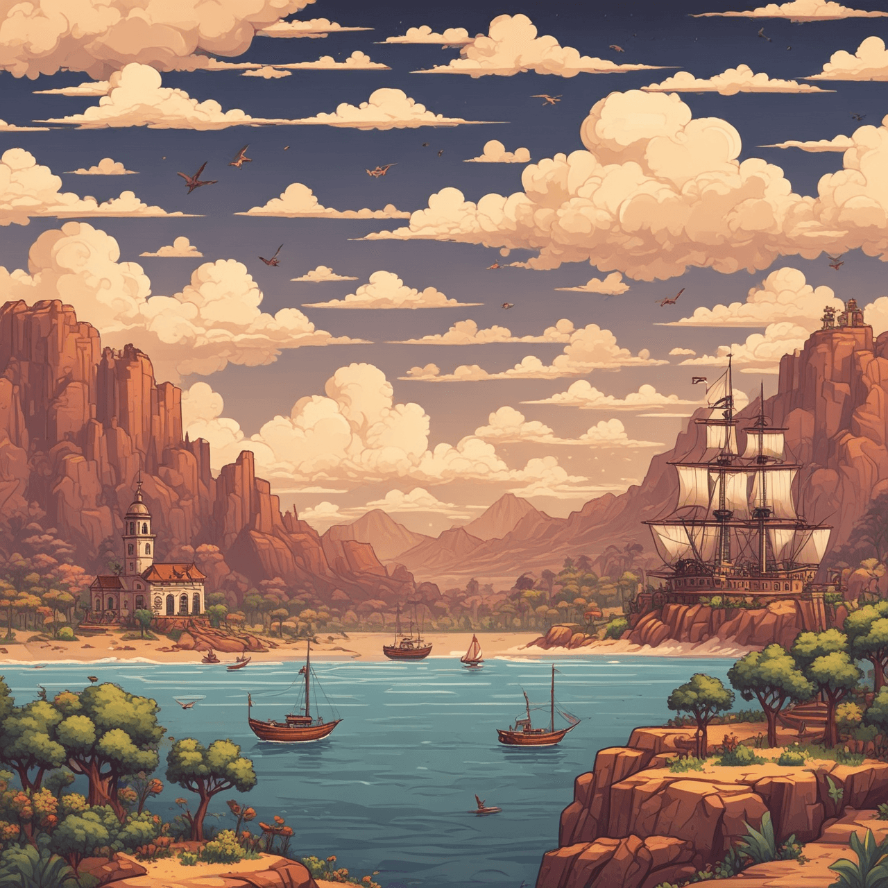 Independence Vocab Quest game banner