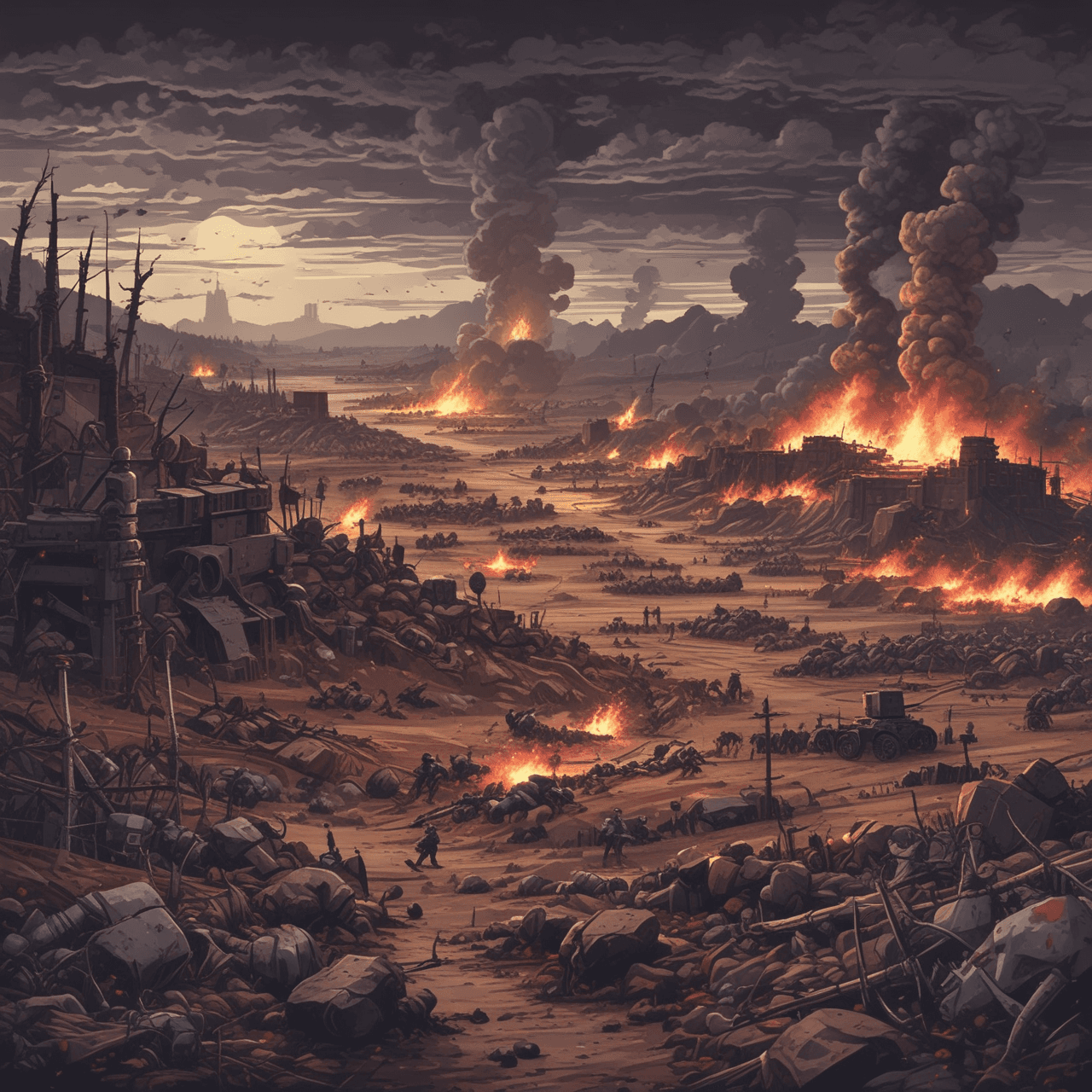 Pirmojo pasaulinio karo lenktynės game banner