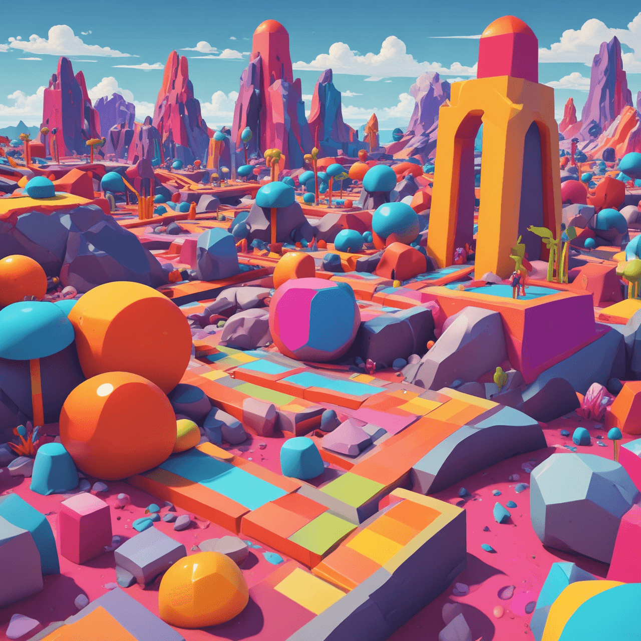 Brawl Stars Obby Race game banner