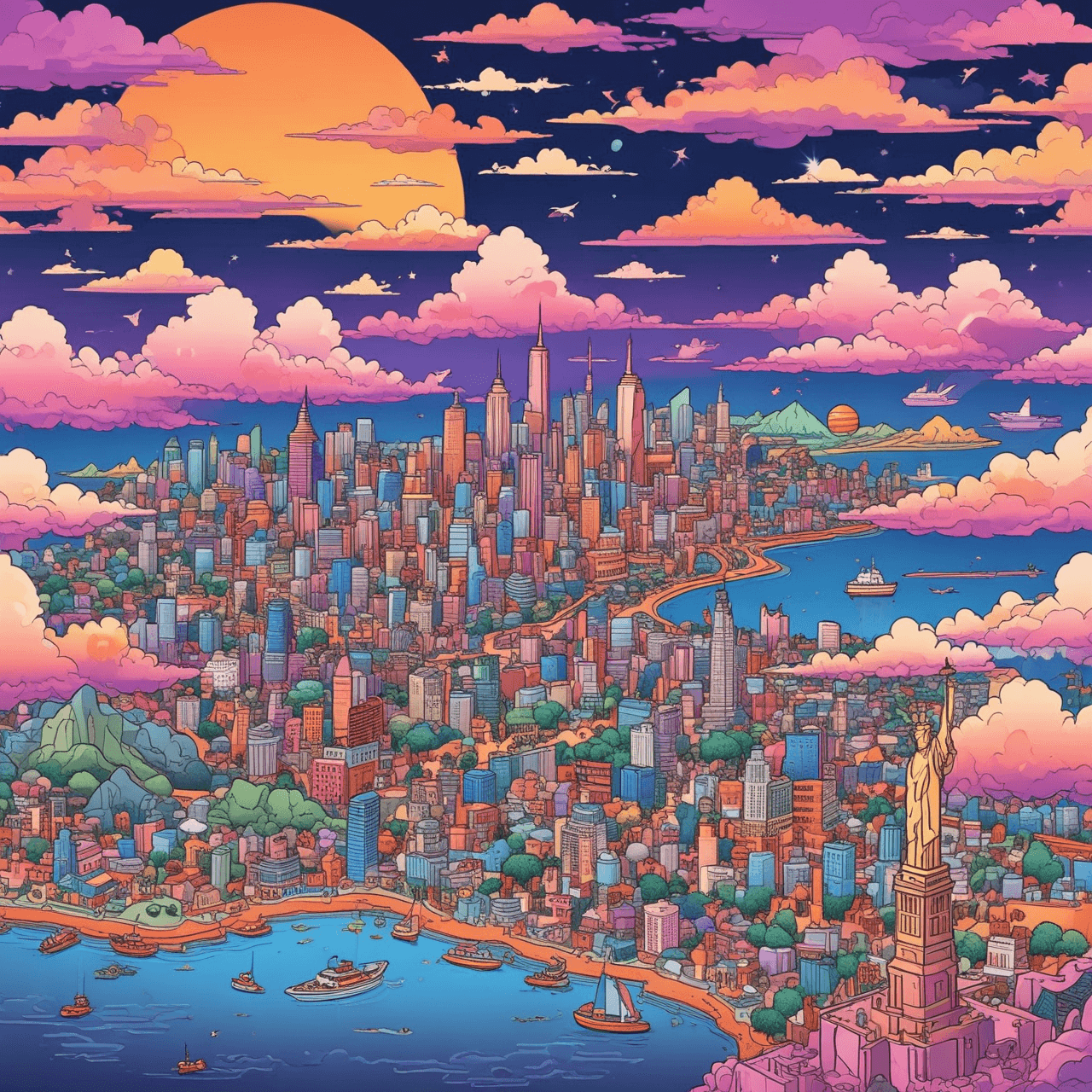 USA History Cloud Hop game banner