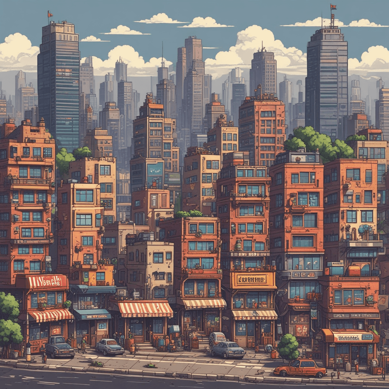 Geo-Housing Run game banner