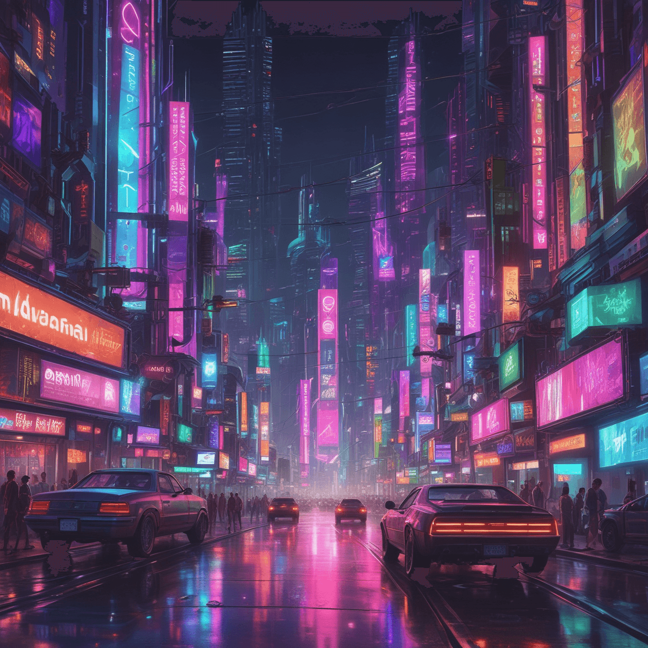 Neon Junk Run game banner