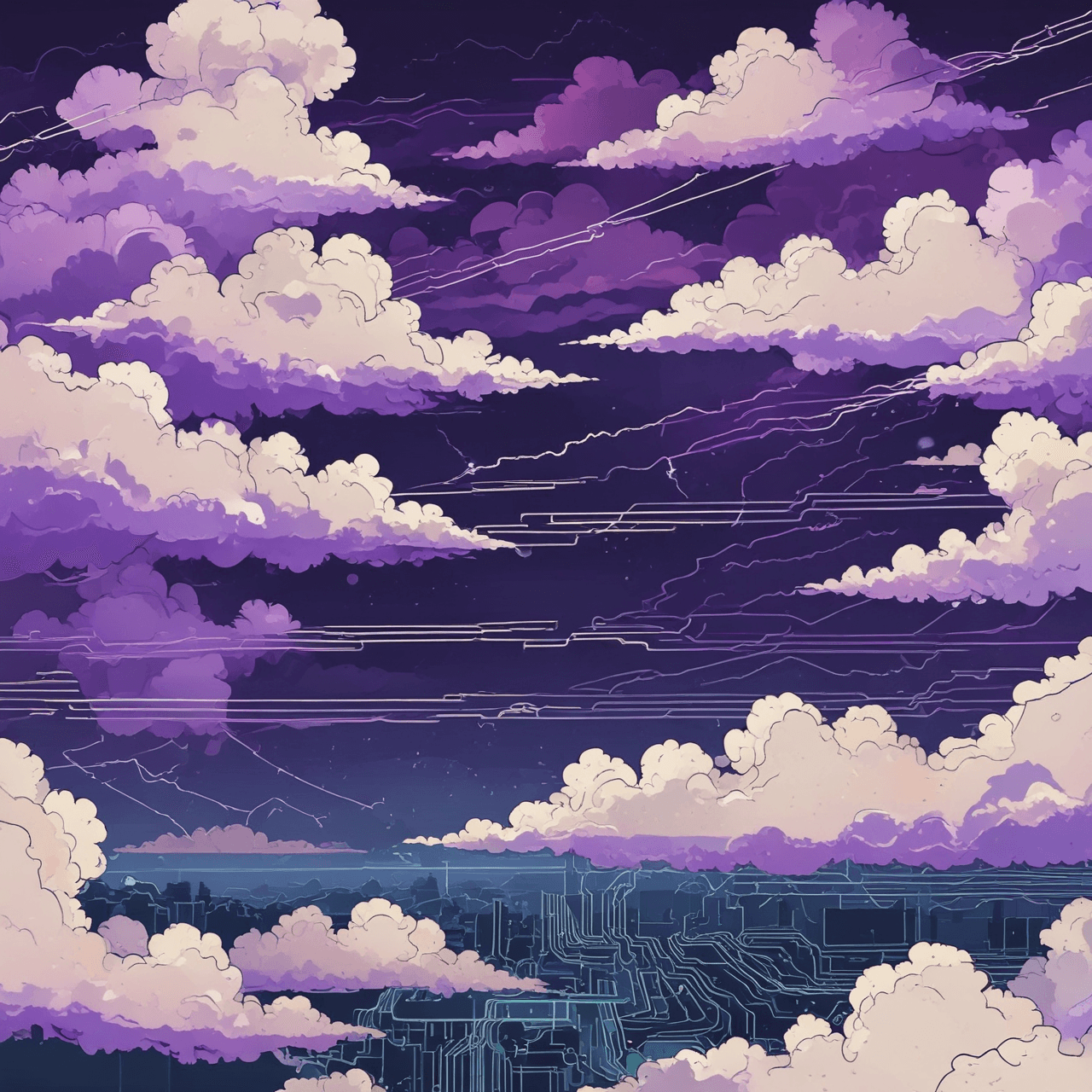 Cyber Cloud Bridge game banner